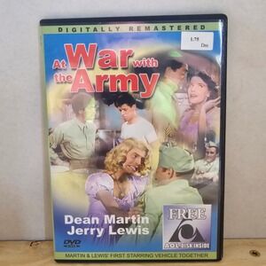At War with the Army DVD Dean Martin Jerry Lewis Digitally Remastered MV-588